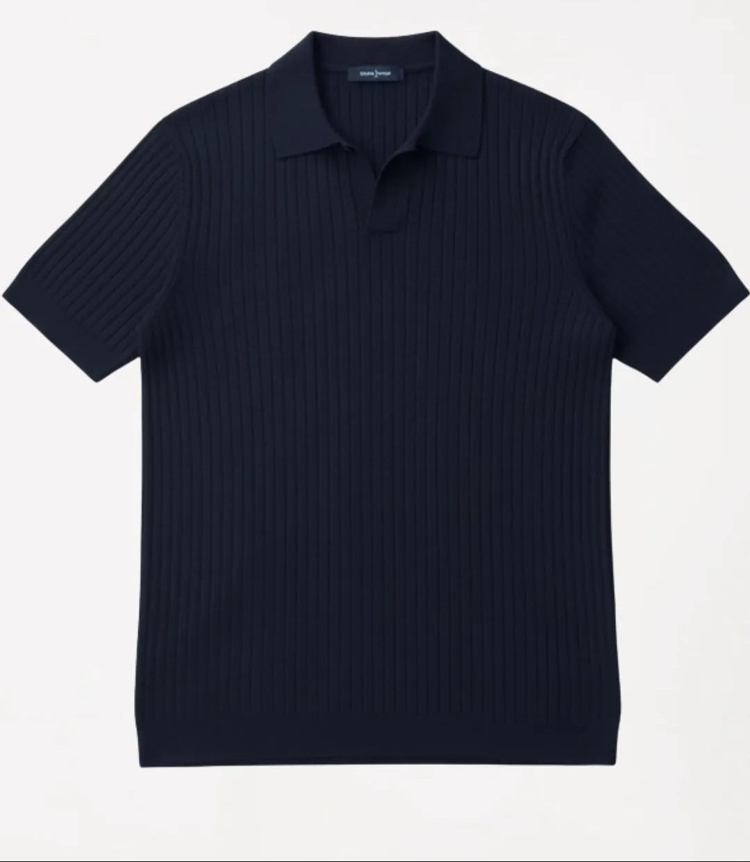 Polo em Malha Canelada Premium