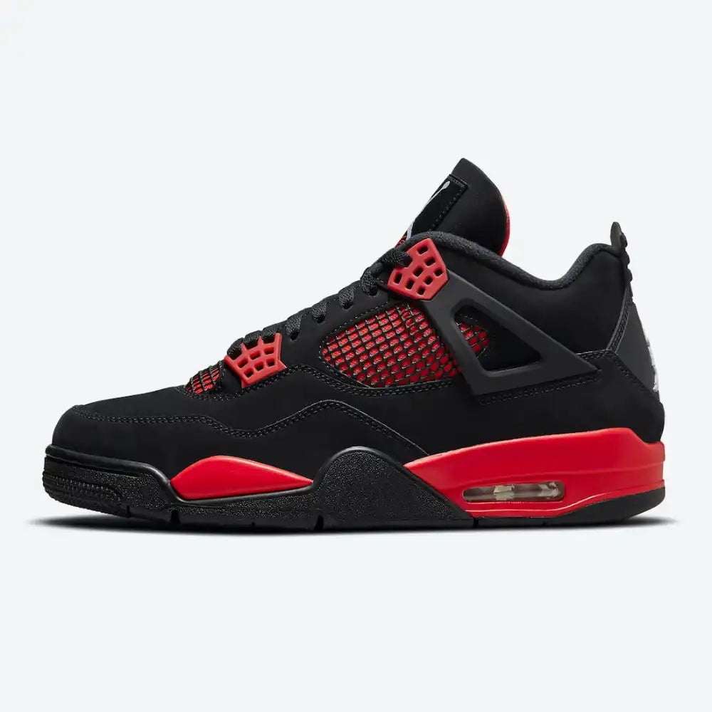 AJ4 Black and Red