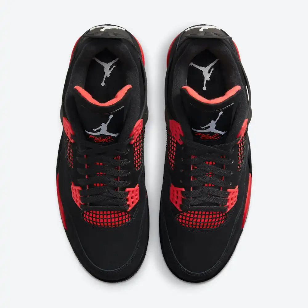 AJ4 Black and Red