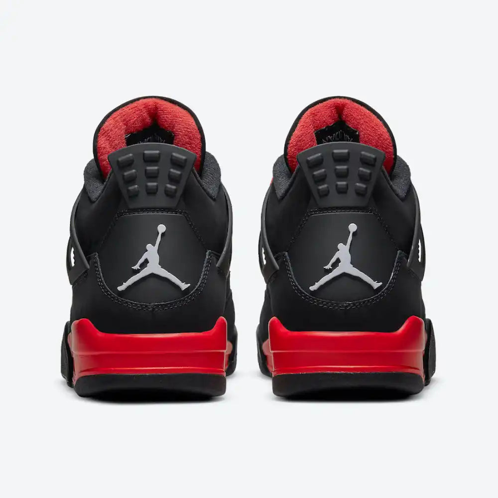 AJ4 Black and Red