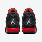 AJ4 Black and Red