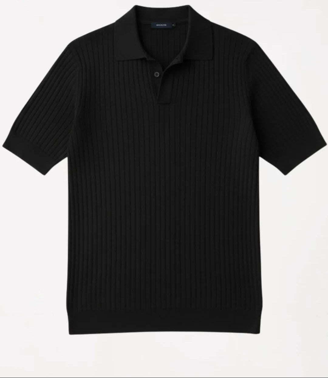 Polo em Malha Canelada Premium