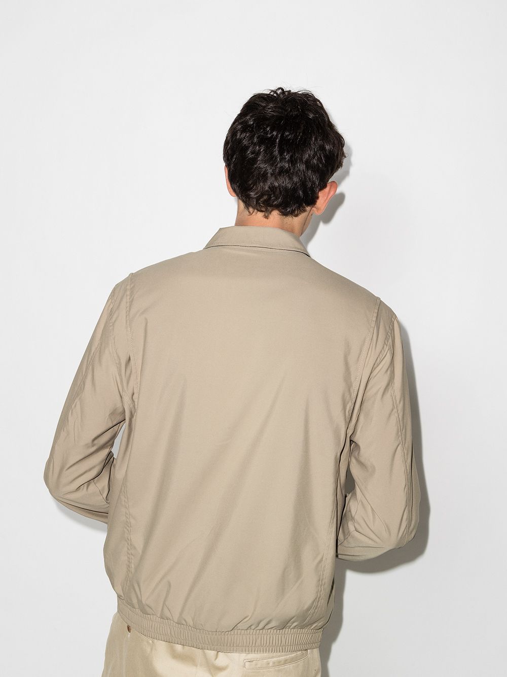 Jaqueta POLO RL com Zíper e Logo Bordado