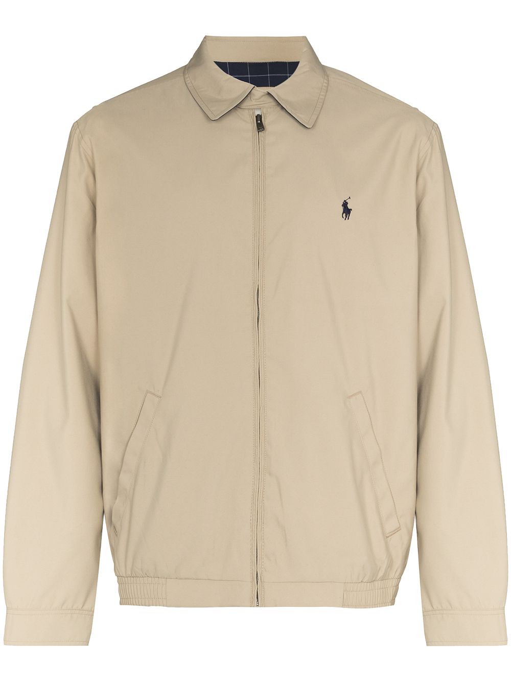 Jaqueta POLO RL com Zíper e Logo Bordado