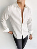 Camisa Branca 100% Linho Riviera