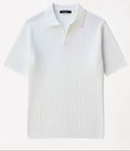 Polo em Malha Canelada Premium