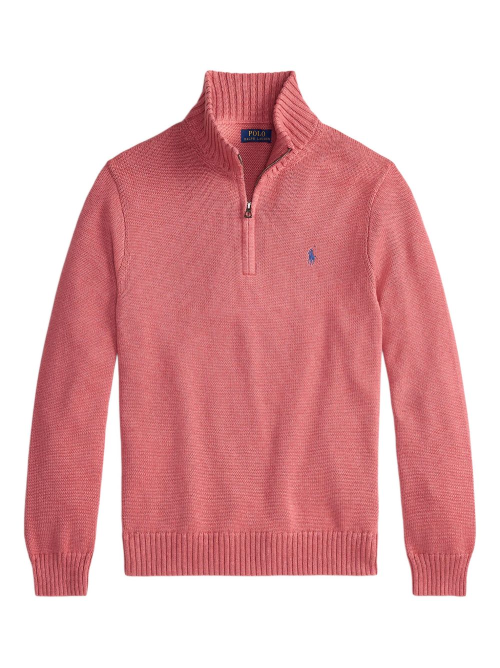 Suéter POLO RL Bordado e Zíper