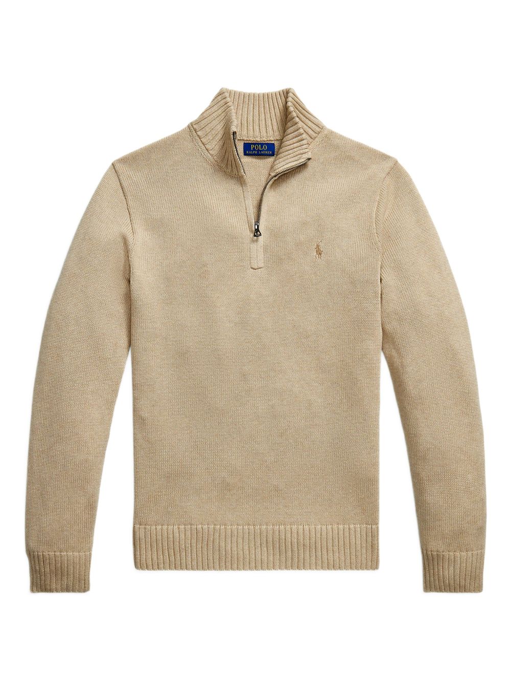 Suéter POLO RL Bordado e Zíper