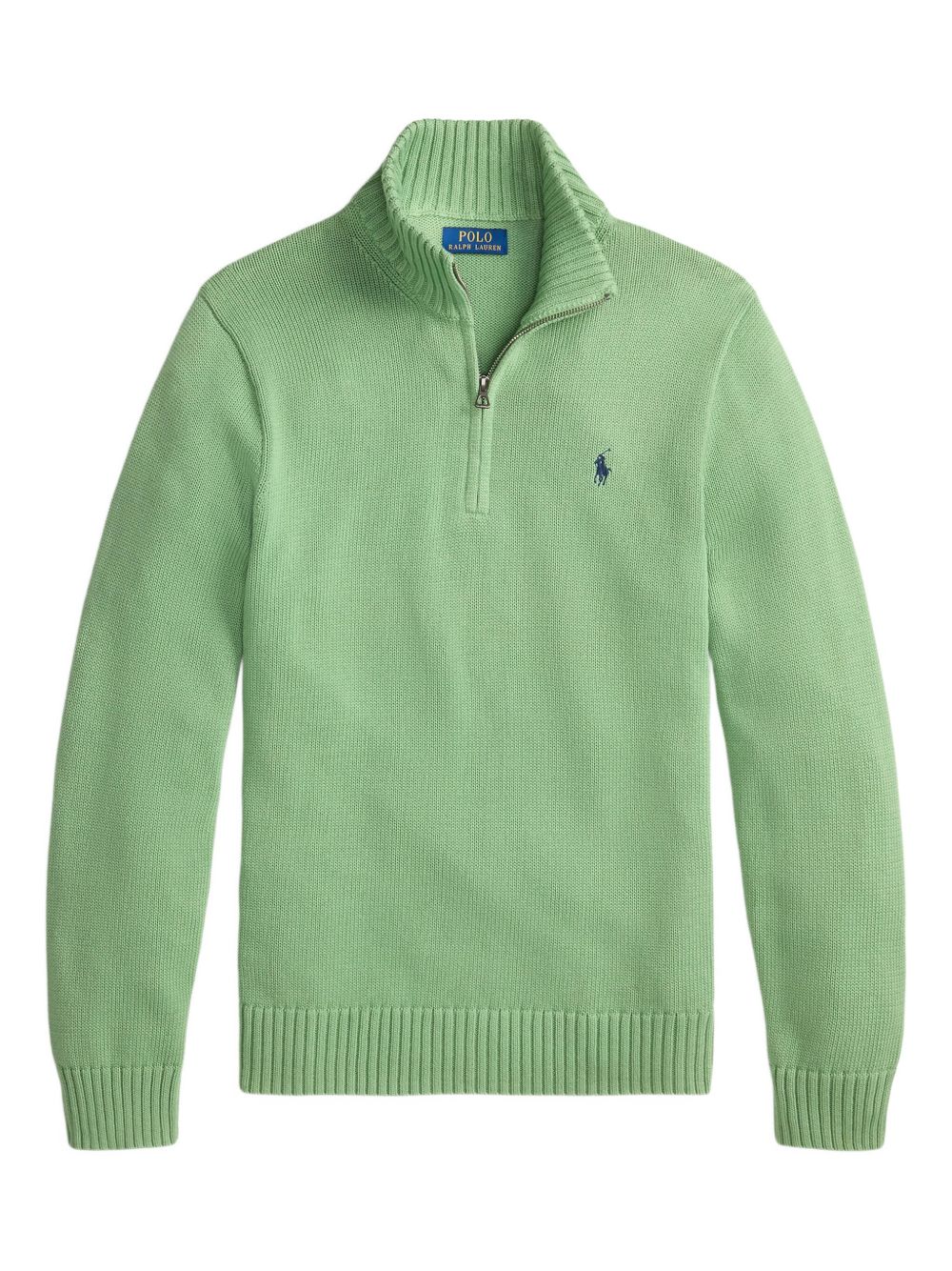 Suéter POLO RL Bordado e Zíper