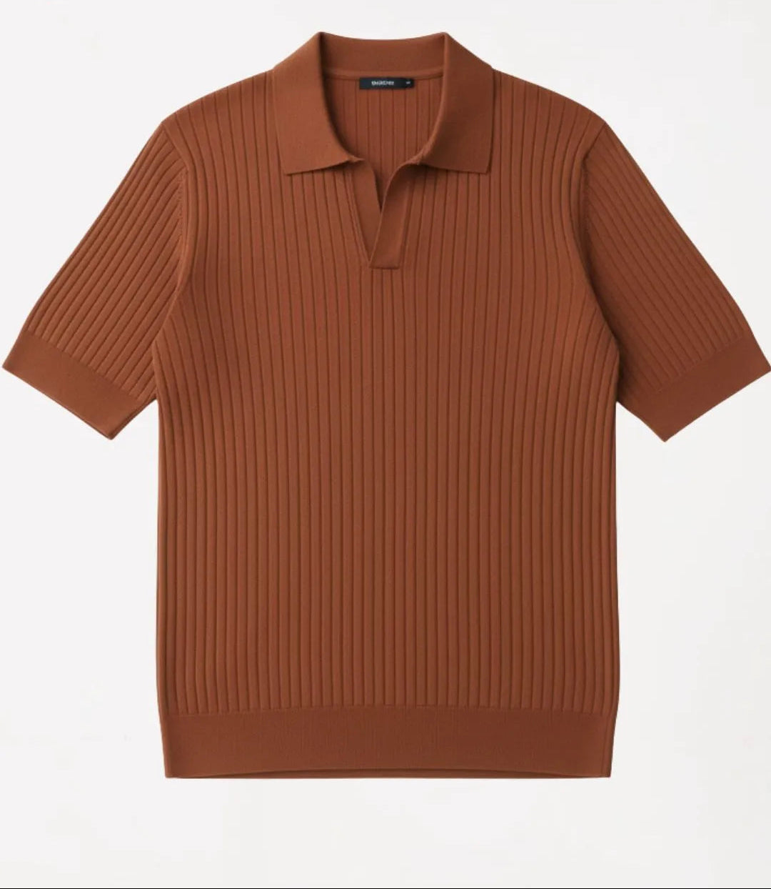 Polo em Malha Canelada Premium