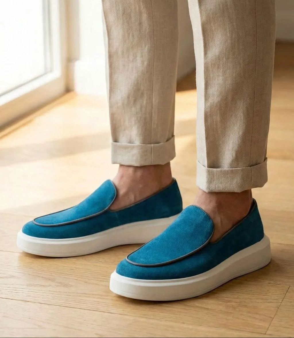 Belgian Loafer Hybrid em Camurça