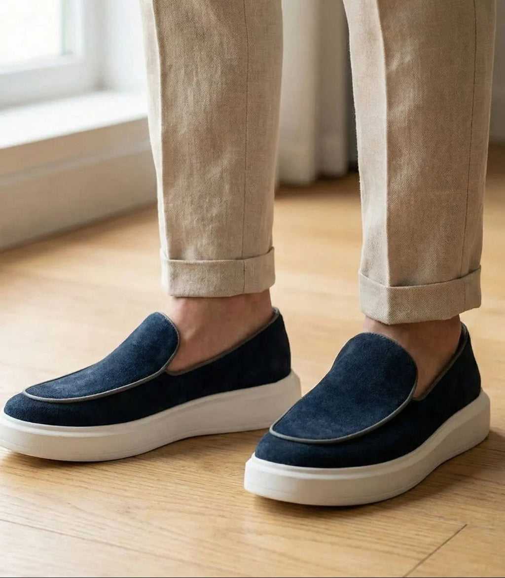 Belgian Loafer Hybrid em Camurça