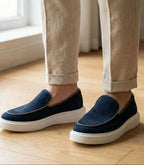 Belgian Loafer Hybrid em Camurça
