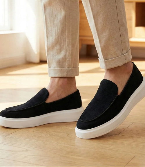 Belgian Loafer Hybrid em Camurça