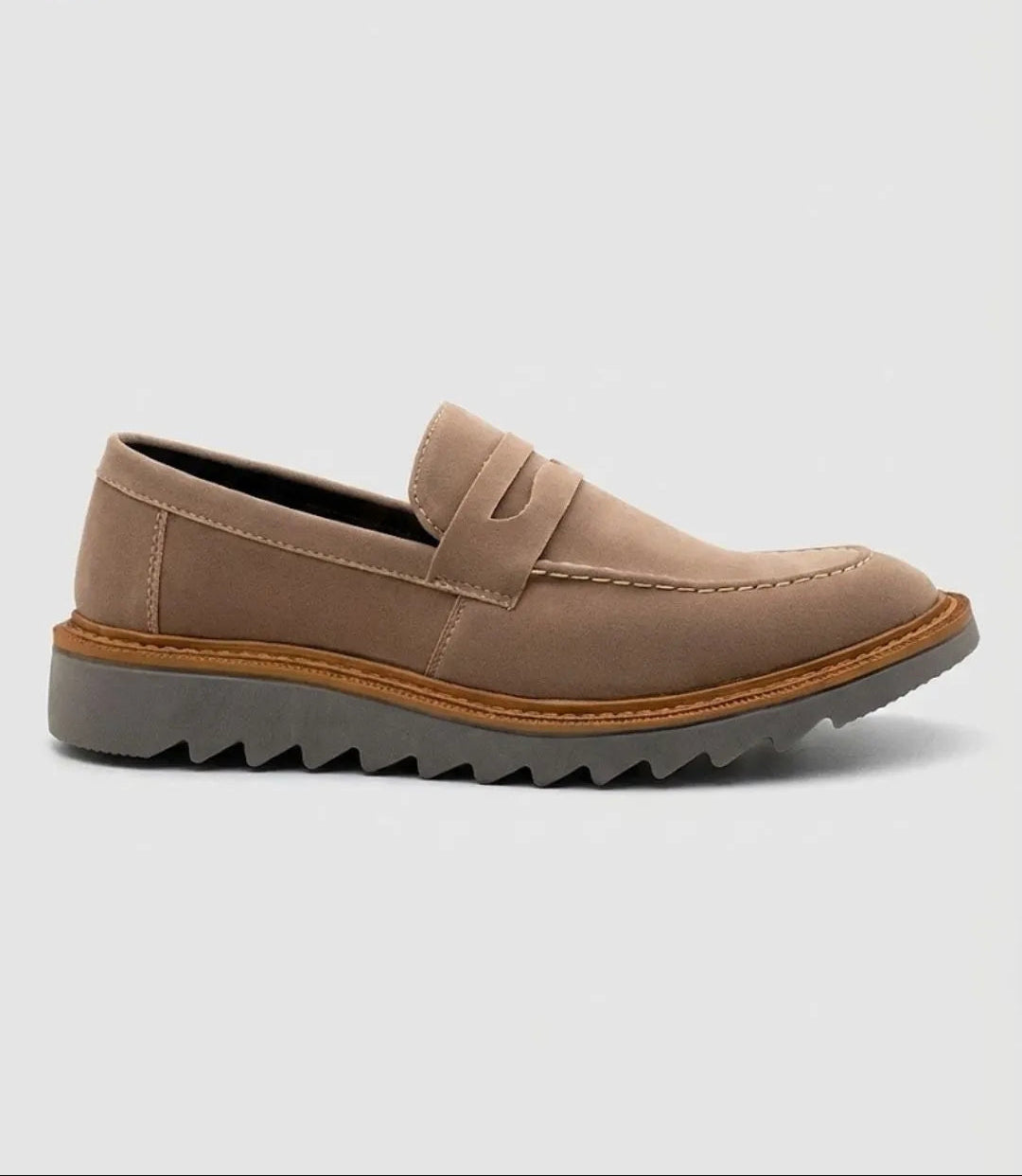 Mocassim Penny Loafer Camurça