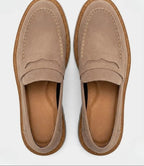 Mocassim Penny Loafer Camurça