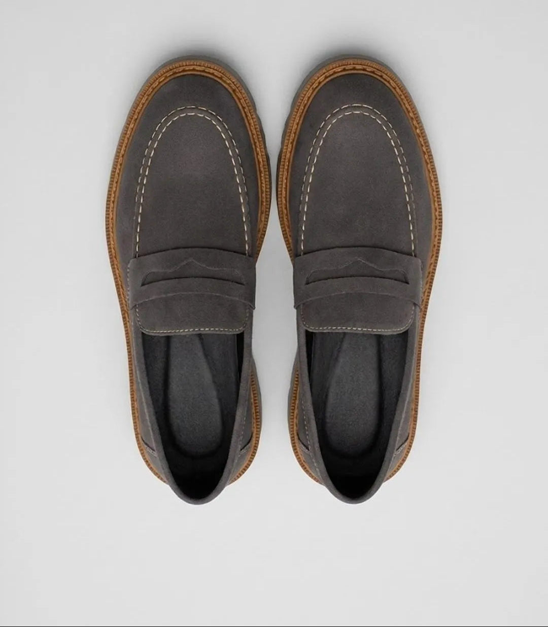 Mocassim Penny Loafer Camurça