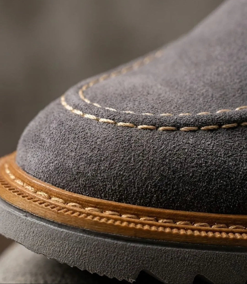 Mocassim Penny Loafer Camurça