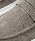 Mocassim Penny Loafer em Camurça