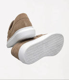 Mocassim Penny Loafer em Camurça