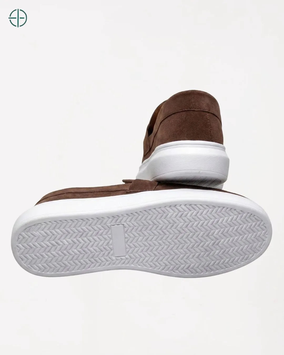 Mocassim Penny Loafer em Camurça
