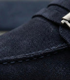 Mocassim Penny Loafer em Camurça