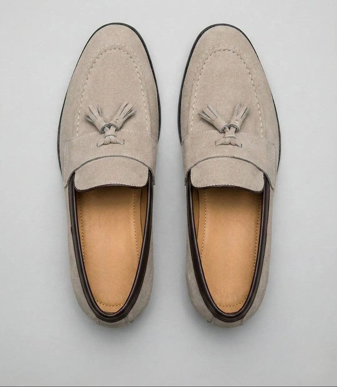 Mocassim Tassel Loafer de Camurça