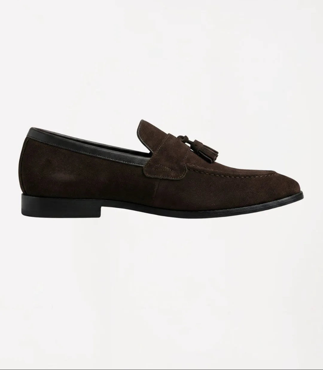 Mocassim Tassel Loafer de Camurça