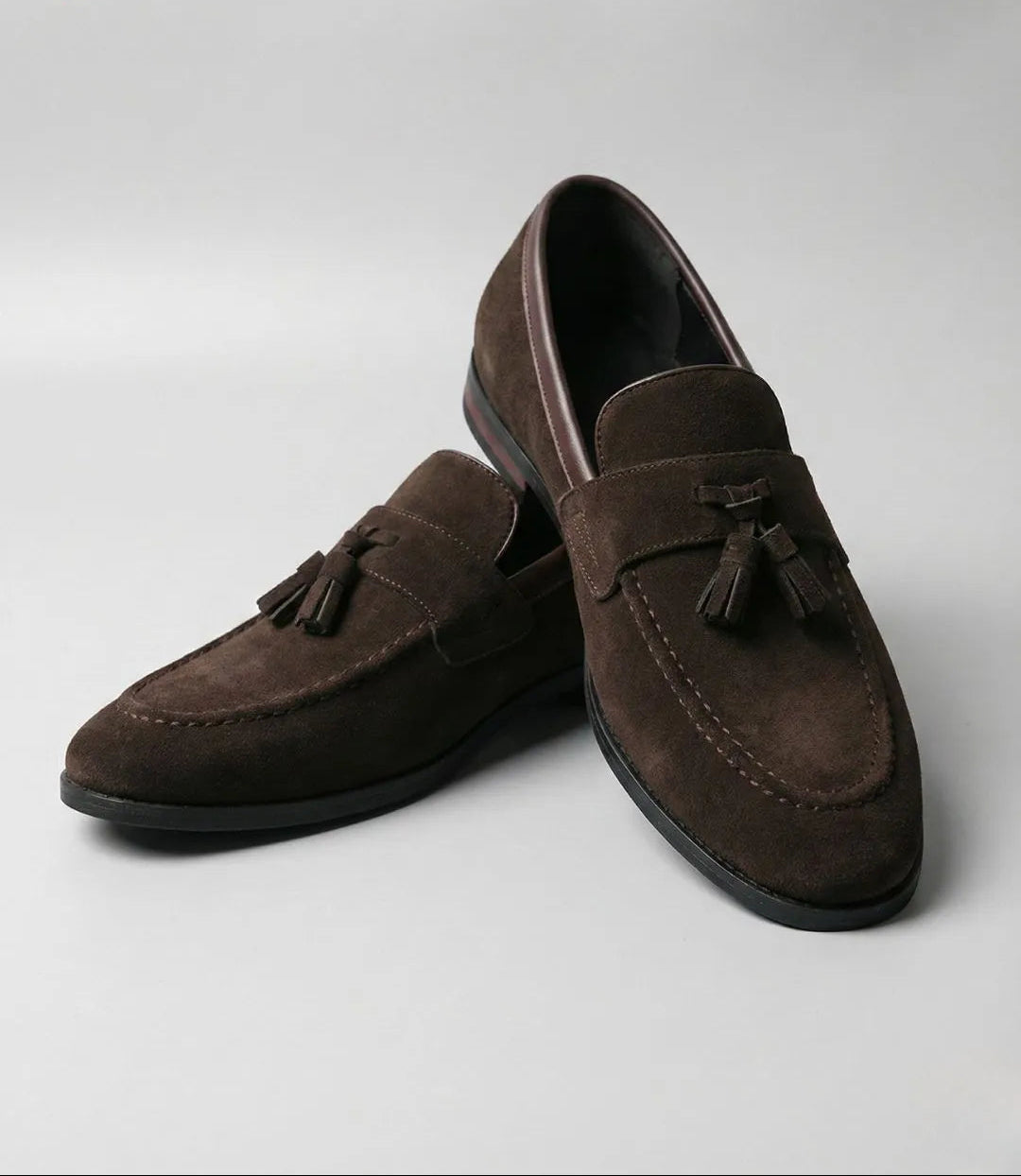Mocassim Tassel Loafer de Camurça