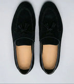 Mocassim Tassel Loafer de Camurça