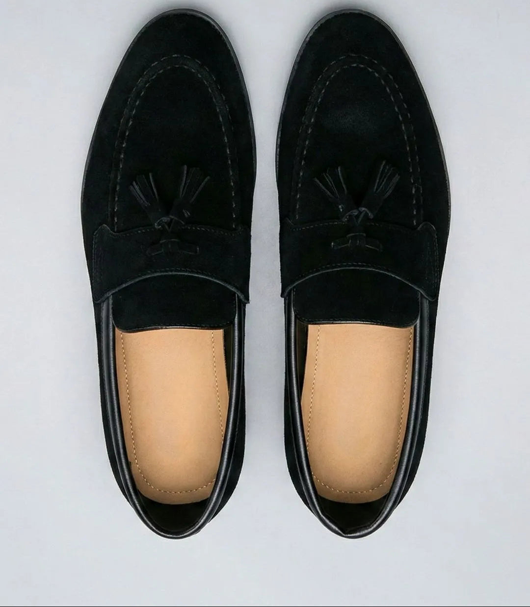 Mocassim Tassel Loafer de Camurça