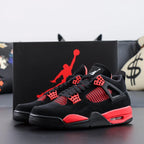 AJ4 Black and Red