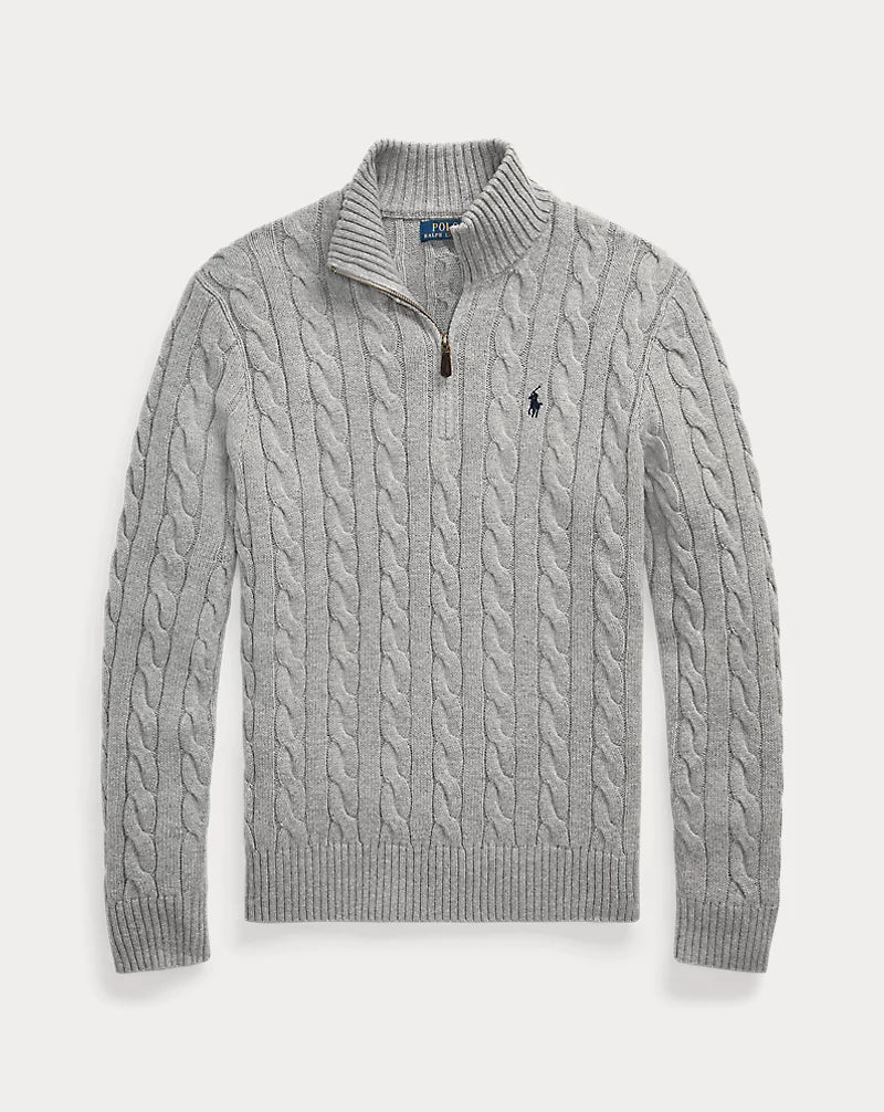 COMPRE 1 LEVE 2 - Suéter POLO RL tricô com zíper