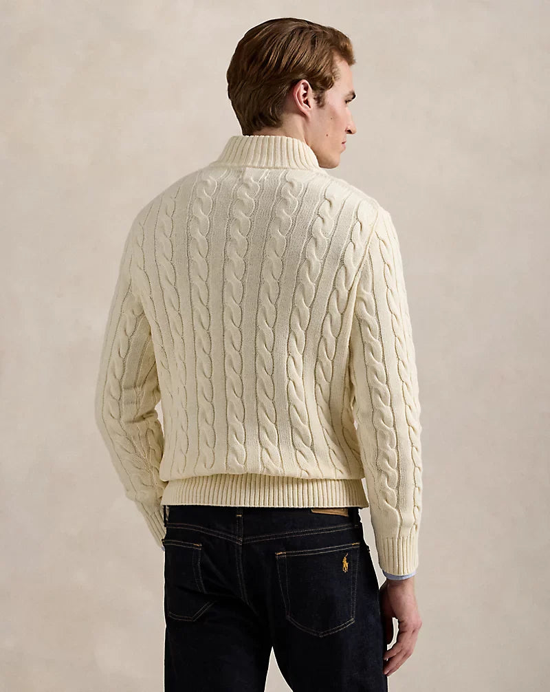 COMPRE 1 LEVE 2 - Suéter POLO RL tricô com zíper
