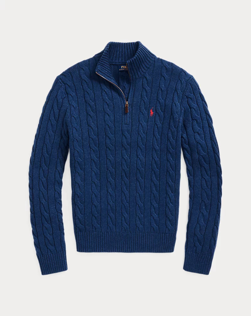 COMPRE 1 LEVE 2 - Suéter POLO RL tricô com zíper